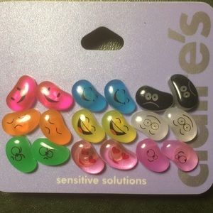 Jelly bean earrings